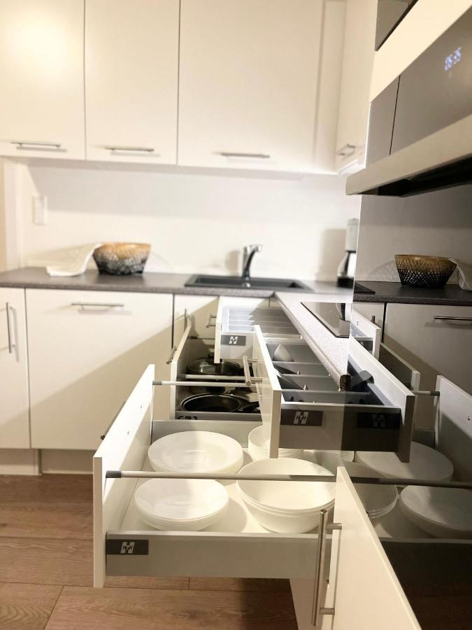 Scandinavian Apartment Hotel - Lunden 1 - Central 3 Bedroom Apartment On Two Floors Horsens Exterior photo